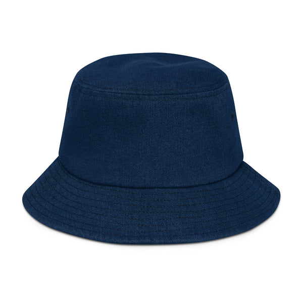 dirty bird denim bucket hat