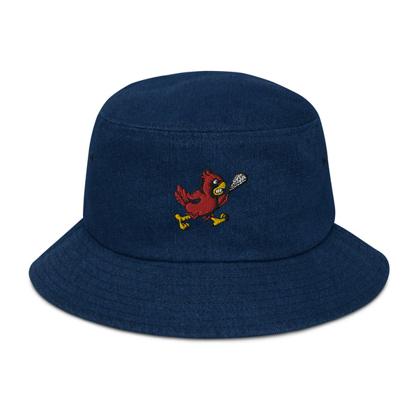 dirty bird denim bucket hat