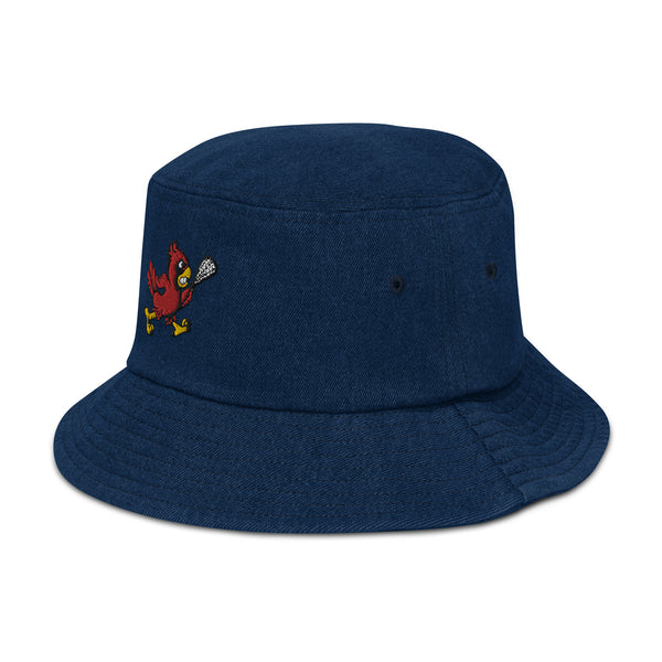 dirty bird denim bucket hat