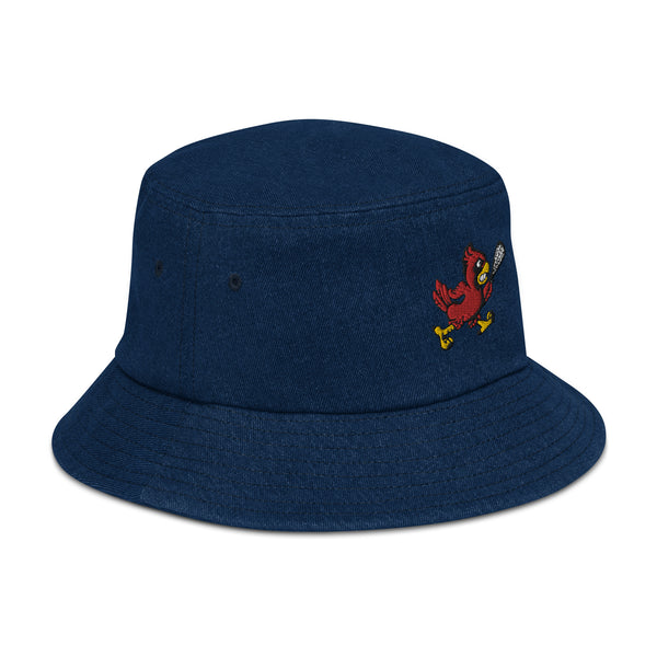 dirty bird denim bucket hat