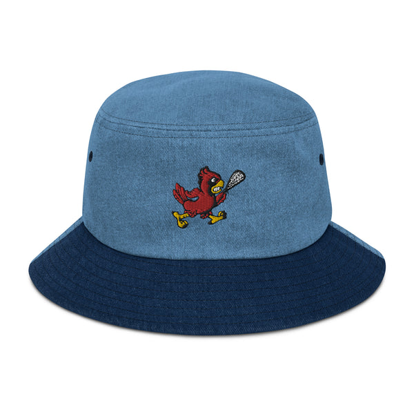 dirty bird denim bucket hat