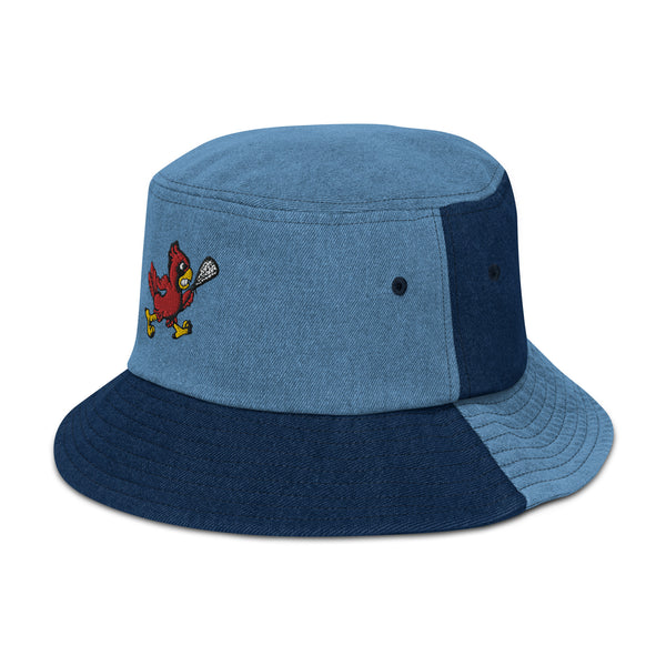 dirty bird denim bucket hat