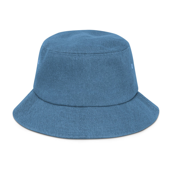 dirty bird denim bucket hat