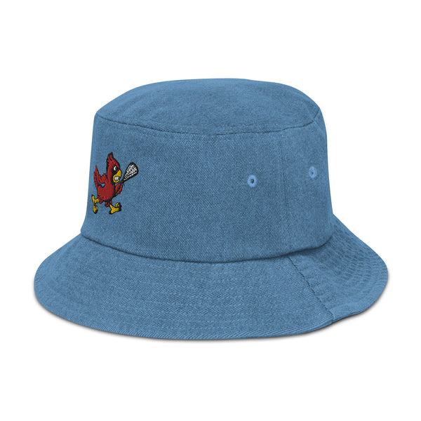 dirty bird denim bucket hat