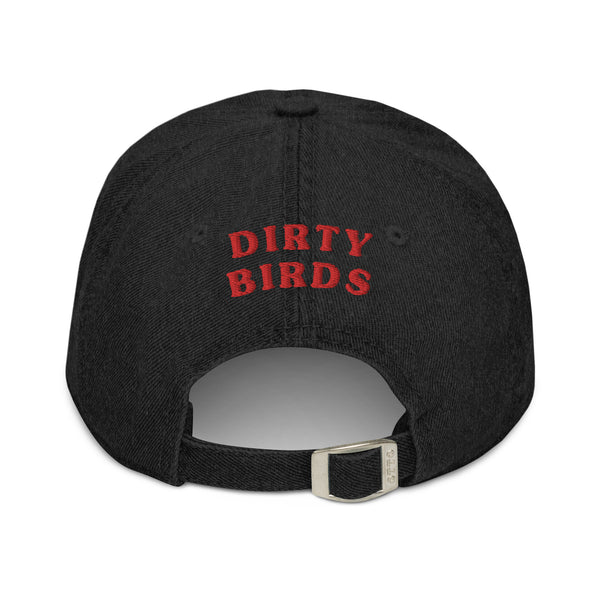 dirty bird denim hat