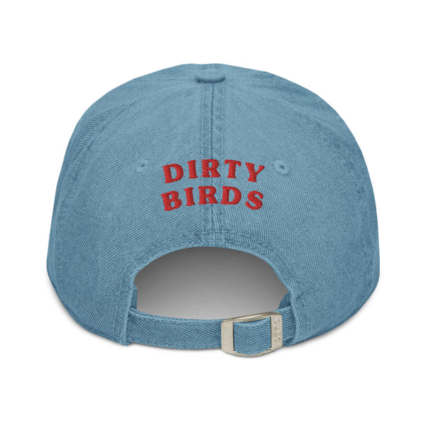 dirty bird denim hat