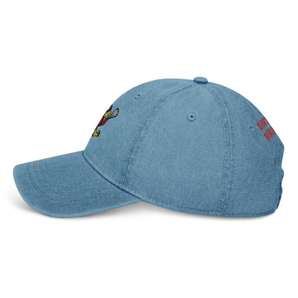 dirty bird denim hat