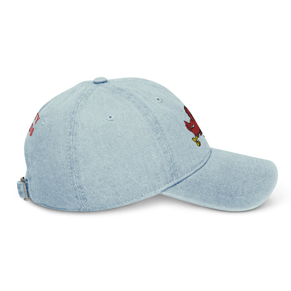 dirty bird denim hat